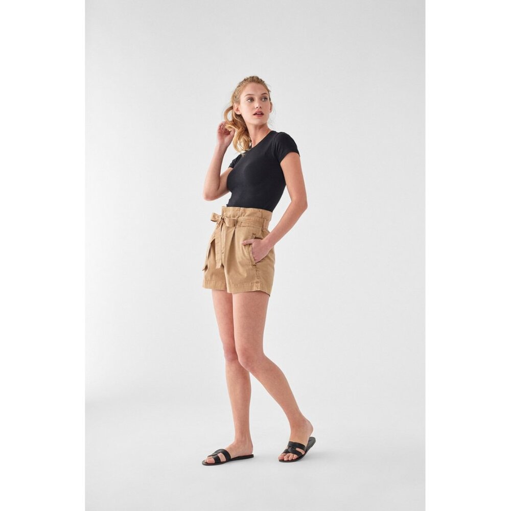 DL1961 Sz. 29 Camile Paperbag Short in Dijon